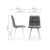 Стул на металлокаркасе Чилли