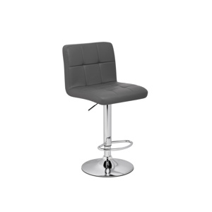 Барный стул Paskal gray, chrome
