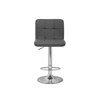 Барный стул Paskal gray, chrome