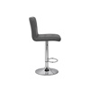 Барный стул Paskal gray, chrome