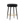 Барный стул Plato black fabric