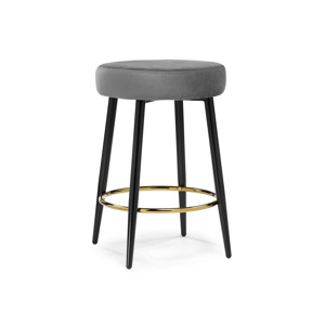 Барный стул Plato dark grey
