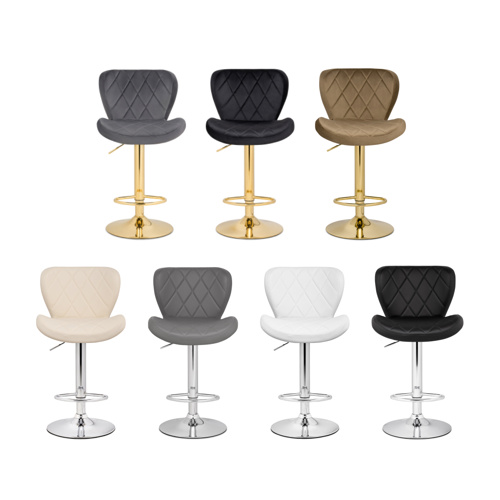 Барный стул Porch beige, chrome