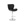 Барный стул Porch black, chrome