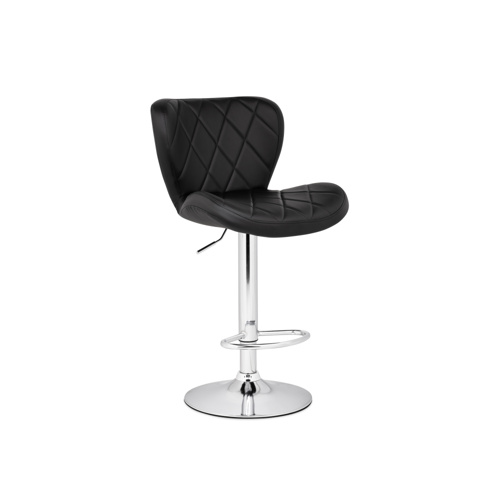 Барный стул Porch black, chrome