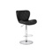 Барный стул Porch black, chrome Барный стул Porch black, chrome