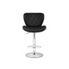 Барный стул Porch black, chrome