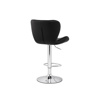 Барный стул Porch black, chrome