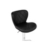 Барный стул Porch black, chrome