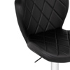 Барный стул Porch black, chrome