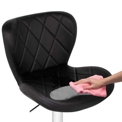 Барный стул Porch black, chrome