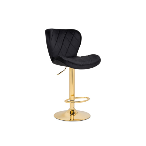 Барный стул Porch black, golden