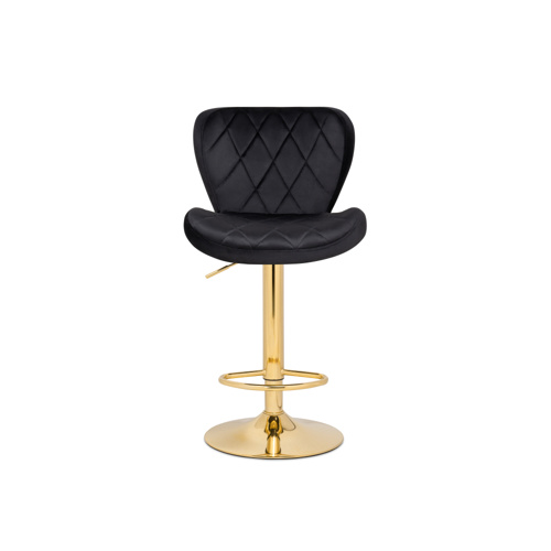 Барный стул Porch black, golden
