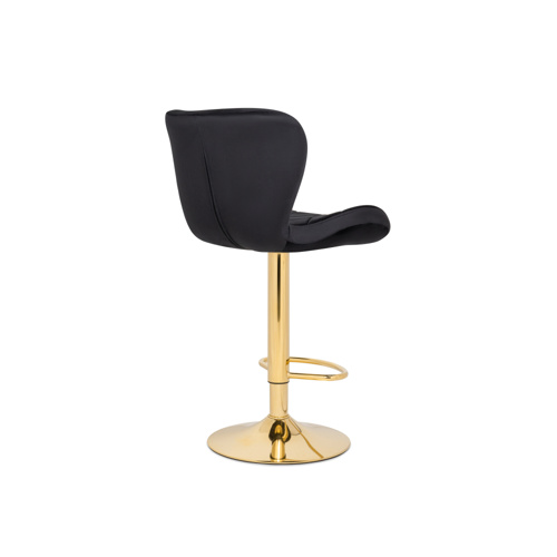 Барный стул Porch black, golden