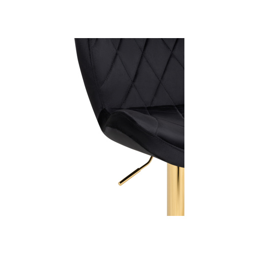Барный стул Porch black, golden