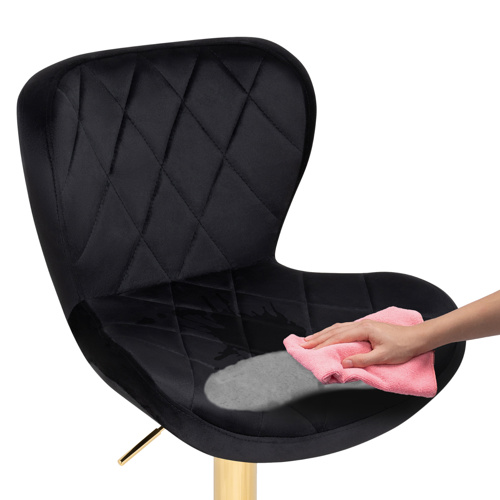 Барный стул Porch black, golden