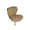Барный стул Porch dark beige, golden
