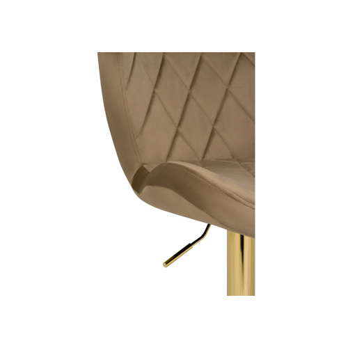 Барный стул Porch dark beige, golden