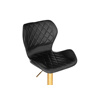 Барный стул Porch gold, black