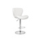 Барный стул Porch white, chrome Барный стул Porch white, chrome