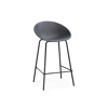 Барный стул Zeta dark grey, black