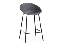 Барный стул Zeta dark grey, black