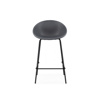 Барный стул Zeta dark grey, black