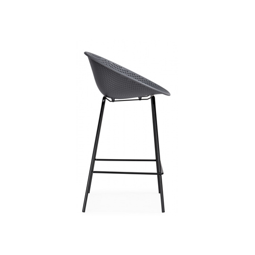 Барный стул Zeta dark grey, black