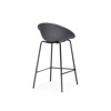 Барный стул Zeta dark grey, black