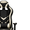 Компьютерное кресло Racer черное, бежевое