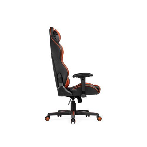 Компьютерное кресло Racer черное, оранжевое