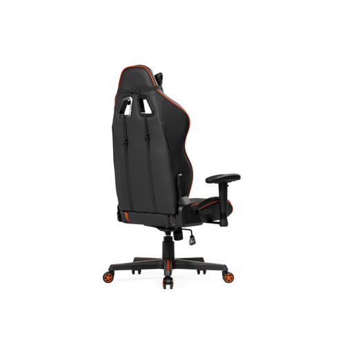 Компьютерное кресло Racer черное, оранжевое