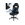 Офисное кресло Plast 1 light blue, black