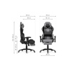 Офисное кресло Tesor black, gray