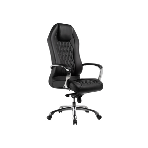 Компьютерное кресло Damian black, satin chrome