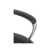 Компьютерное кресло Damian black, satin chrome