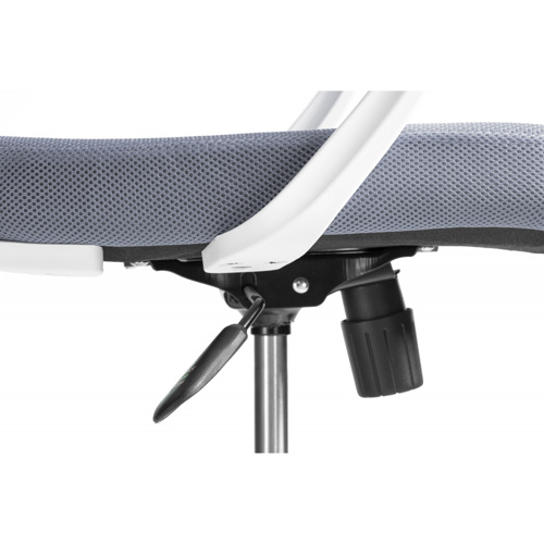 Компьютерное кресло Ergoplus light gray, white