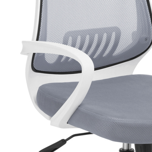 Компьютерное кресло Ergoplus light gray, white