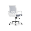 Компьютерное кресло Ergoplus light gray, white