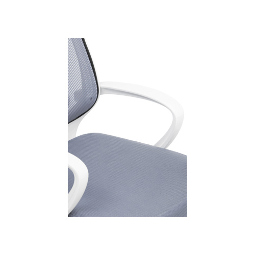 Компьютерное кресло Ergoplus light gray, white