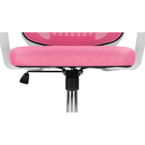 Компьютерное кресло Ergoplus pink, white