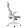 Компьютерное кресло Flok gray, white
