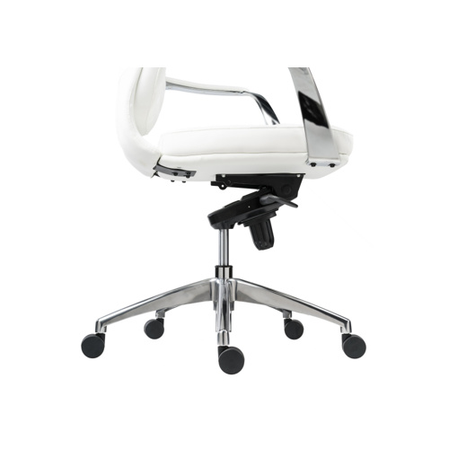 Компьютерное кресло Isida white / satin chrome