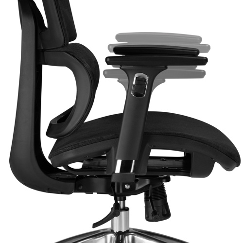 Компьютерное кресло Olimpus black, chrome
