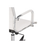 Компьютерное кресло Reus pu white, chrome