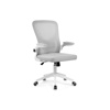 Кресло Konfi light gray / white