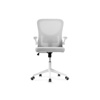 Кресло Konfi light gray / white