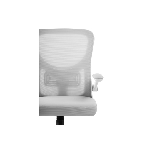 Кресло Konfi light gray / white