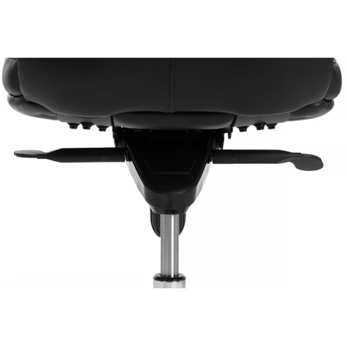Офисное кресло Isida black, satin chrome