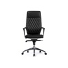 Офисное кресло Isida black, satin chrome